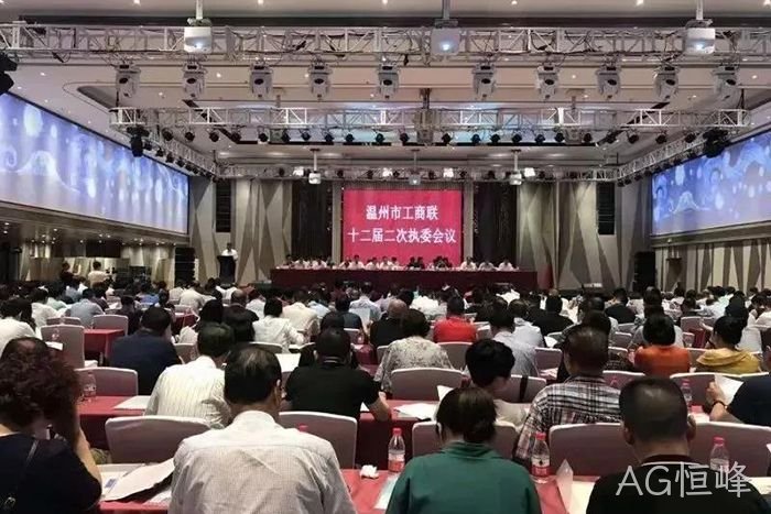 AG恒峰▴副董事长、副总经理▲赵春建当❈选温州市※总商会副❀会长